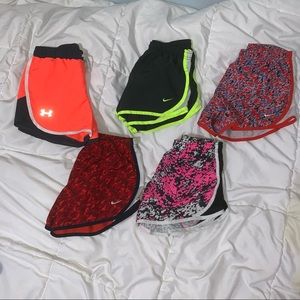 5 Pairs Nike Children Shorts